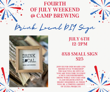 Load image into Gallery viewer, July CAMP BREWING DIY KIT