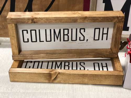 6x12 Columbus, OH Sign