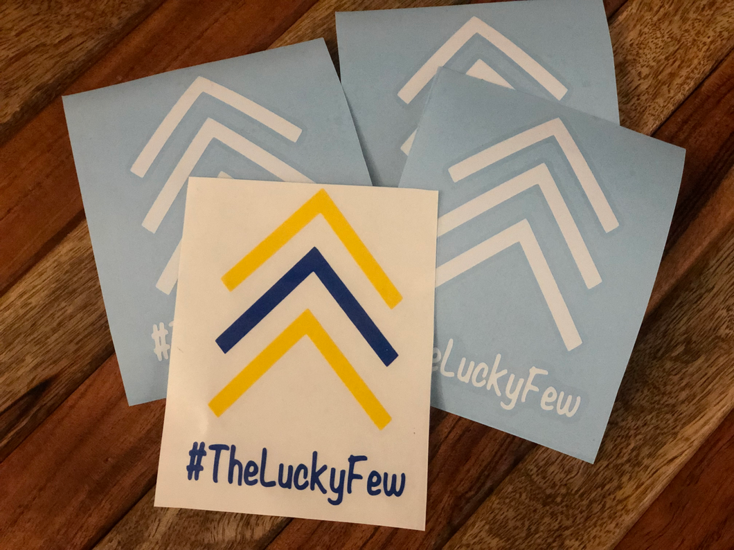 #theluckyfew Decal