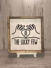 Load image into Gallery viewer, #theluckfew Heart Sign