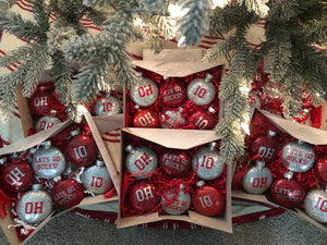 Mini OH-IO Set of 6 Ornaments